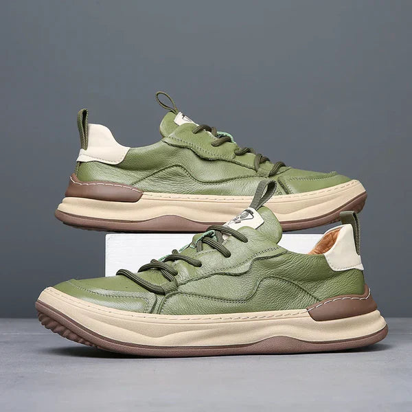Tony™ | Leather Shoes with Thick Sole Elevated Style