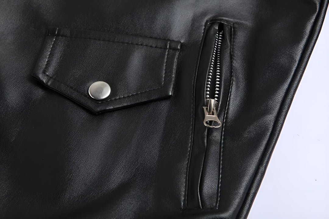 Carter | Classic Moto Leather Jacket