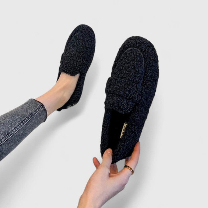 Amalia | Elegant Warm Slip-On Shoes