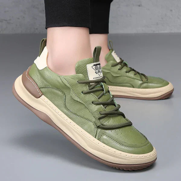 Tony™ | Leather Shoes with Thick Sole Elevated Style