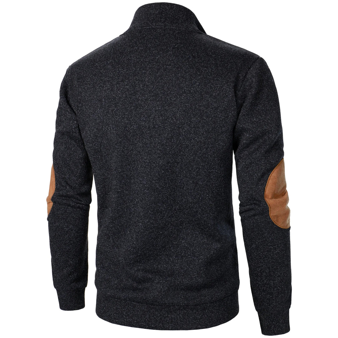 Richard | Quarter-Button Pullover Sweatshirt