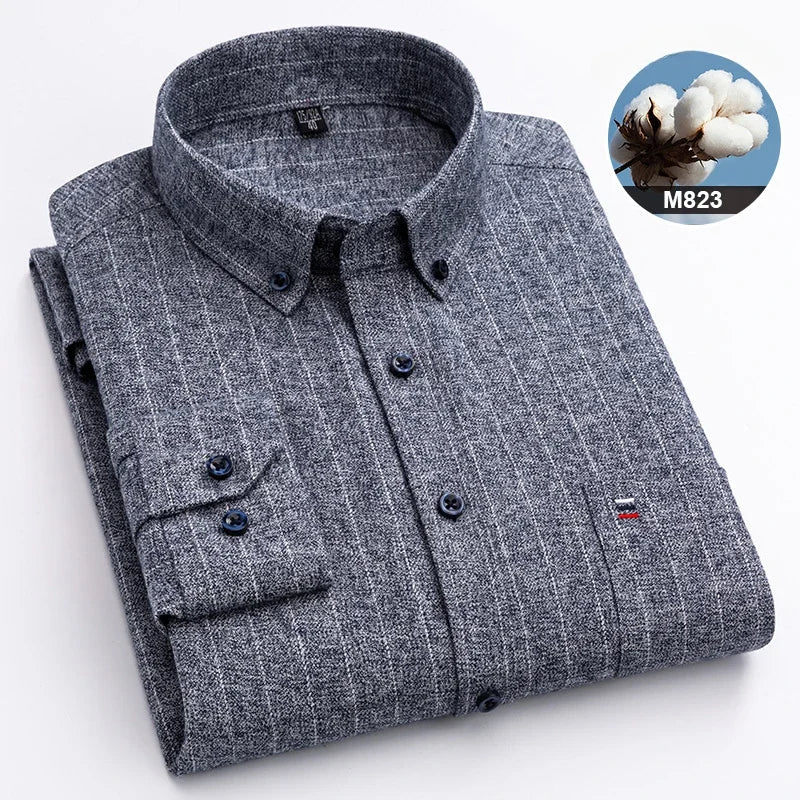 Colin | Classic Soft-Touch Long Sleeve Shirt