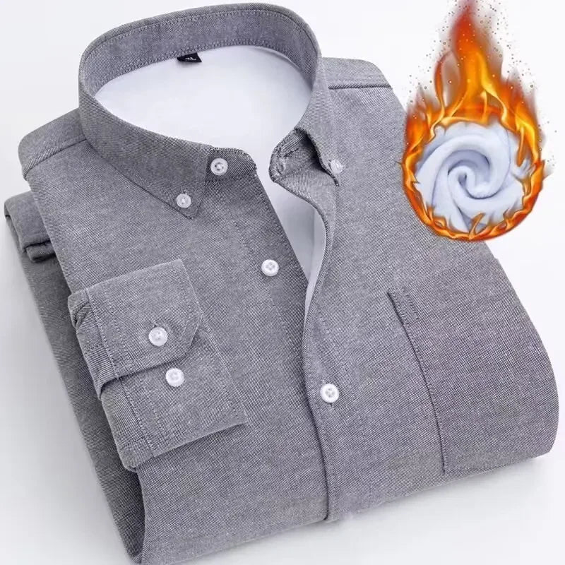 Thomas | Warm Lined Long Sleeve Shirt
