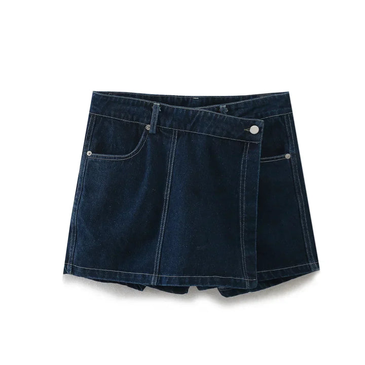 Caitlin® | V-neck Denim Set