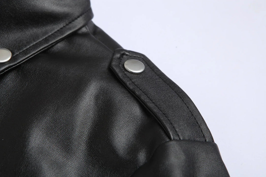 Carter | Classic Moto Leather Jacket