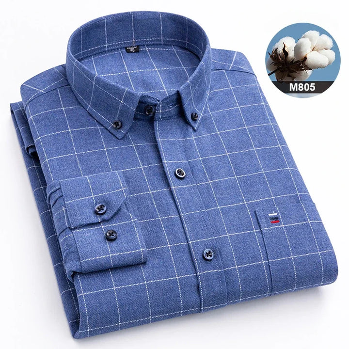 Colin | Classic Soft-Touch Long Sleeve Shirt