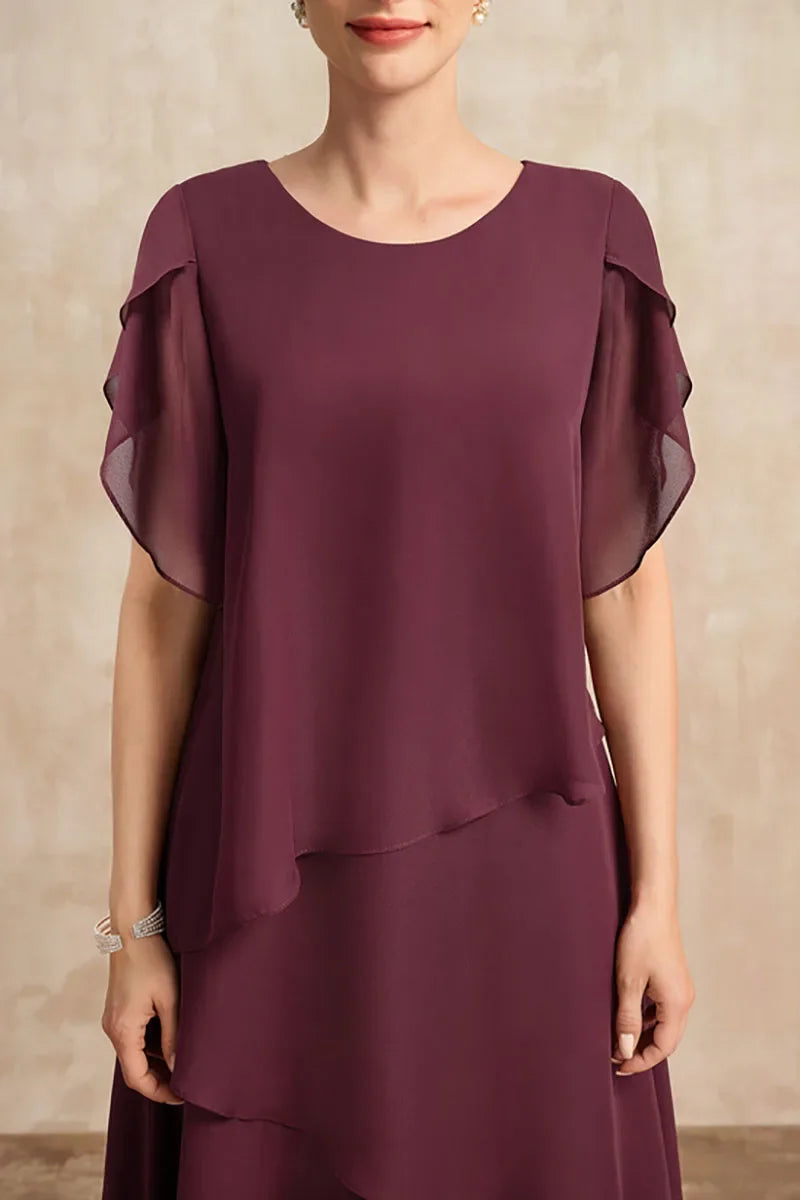 Marie™ | Layered Elegance Occasion Dress