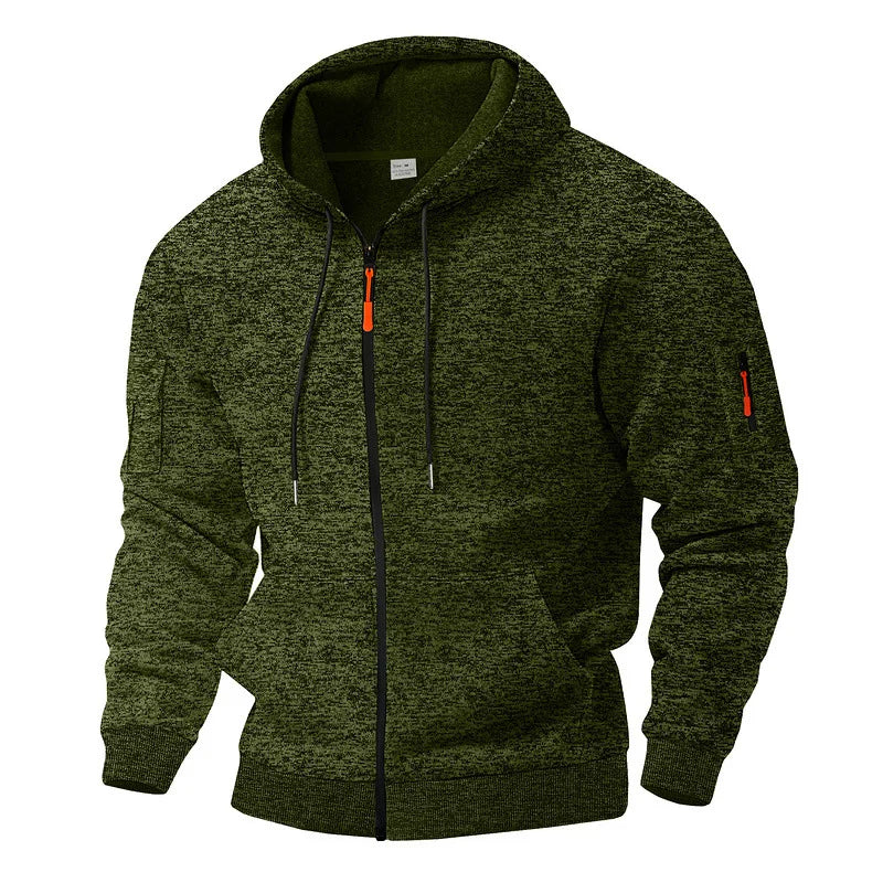 Sebastian | Zip-Up Hooded Jacket