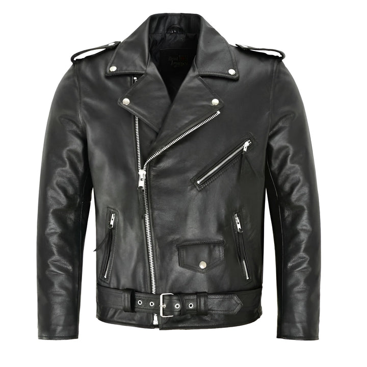 Carter | Classic Moto Leather Jacket