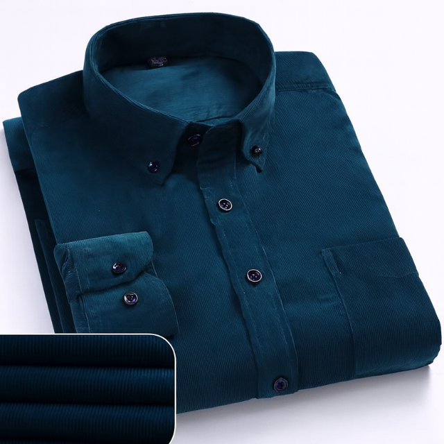 Dean | Classic Corduroy Long Sleeve Shirt