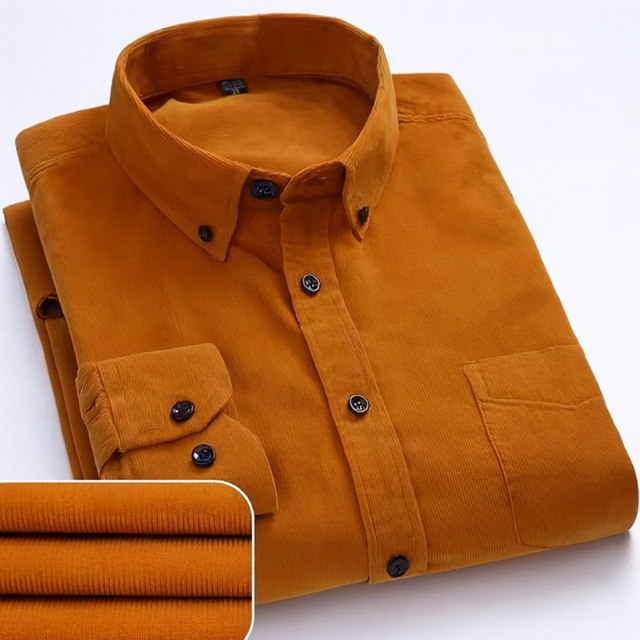 Dean | Classic Corduroy Long Sleeve Shirt