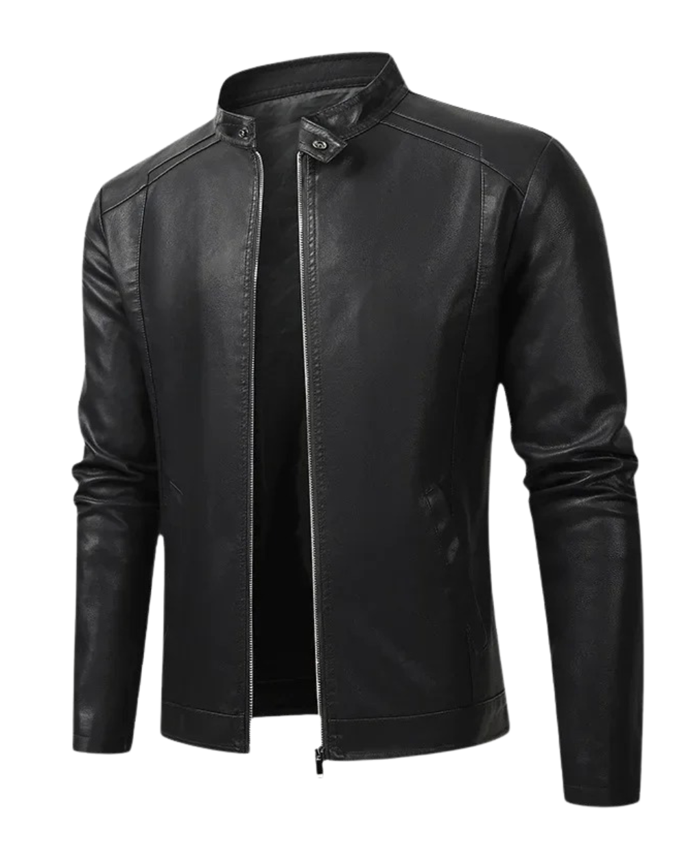 Connor | Elegant Men's Biker Leather Jacket