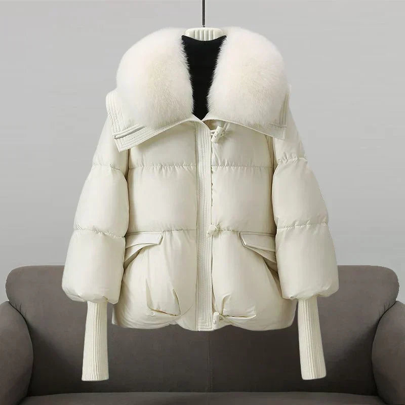 Patricia | Luxe Faux Fur Collar Puffer Jacket