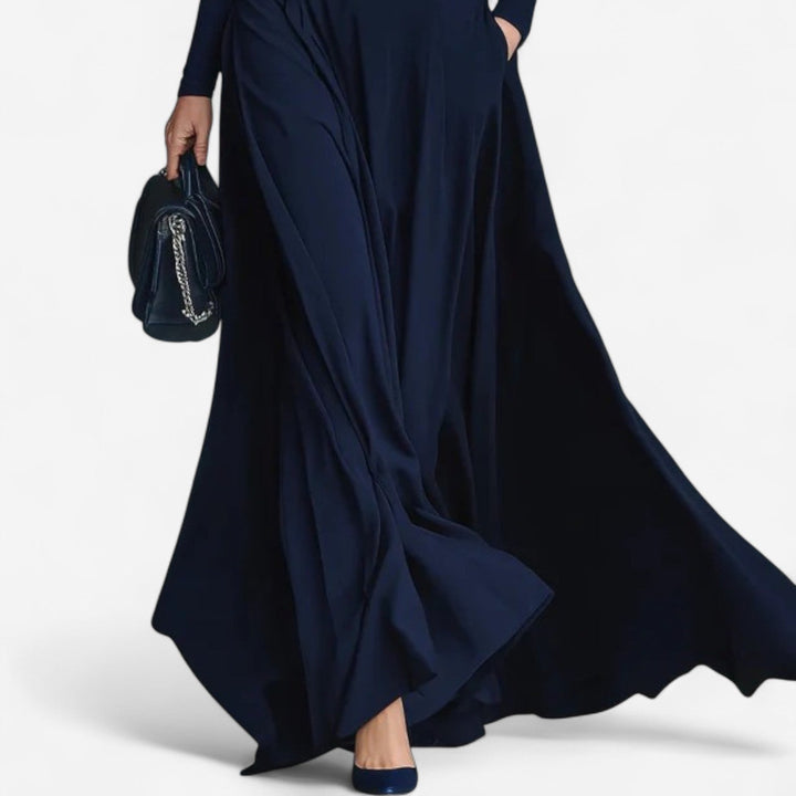 Yvette™ | High-Neck Maxi Dress