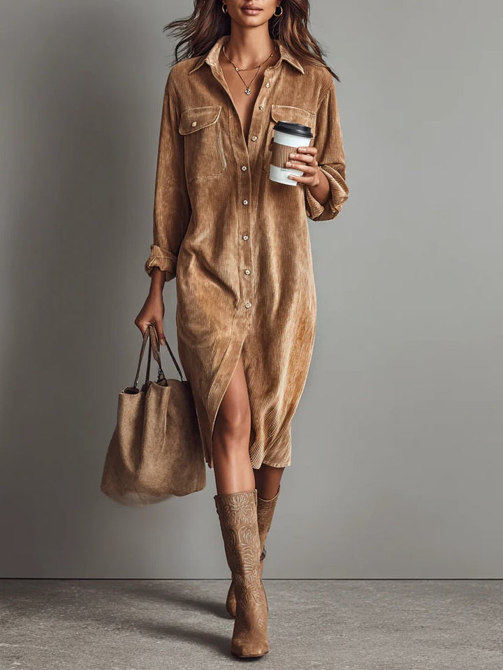 Kathleen | Chic Button-Up Long Shirt