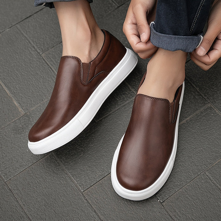 Gabriel™ | Casual Leather Slip-On Shoes