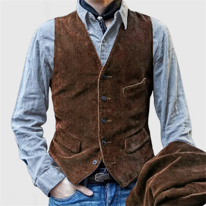 Leo | Casual Two-Piece Jacket & Vest Set