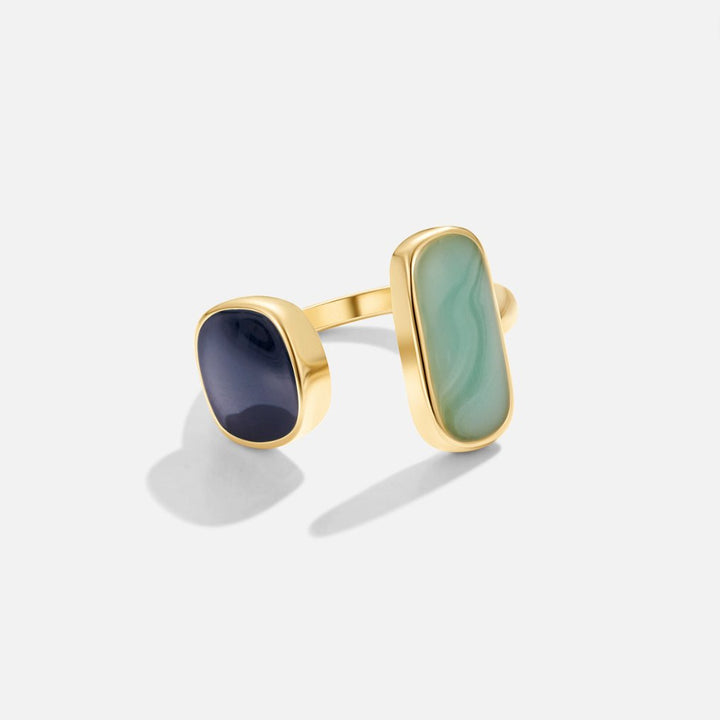 Agnes | Wrap Ring with Aquamarine