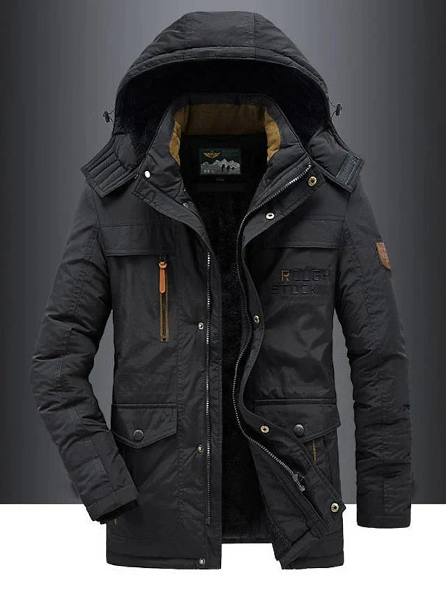 Bruce | Insulated Tactical Hooded Jacket