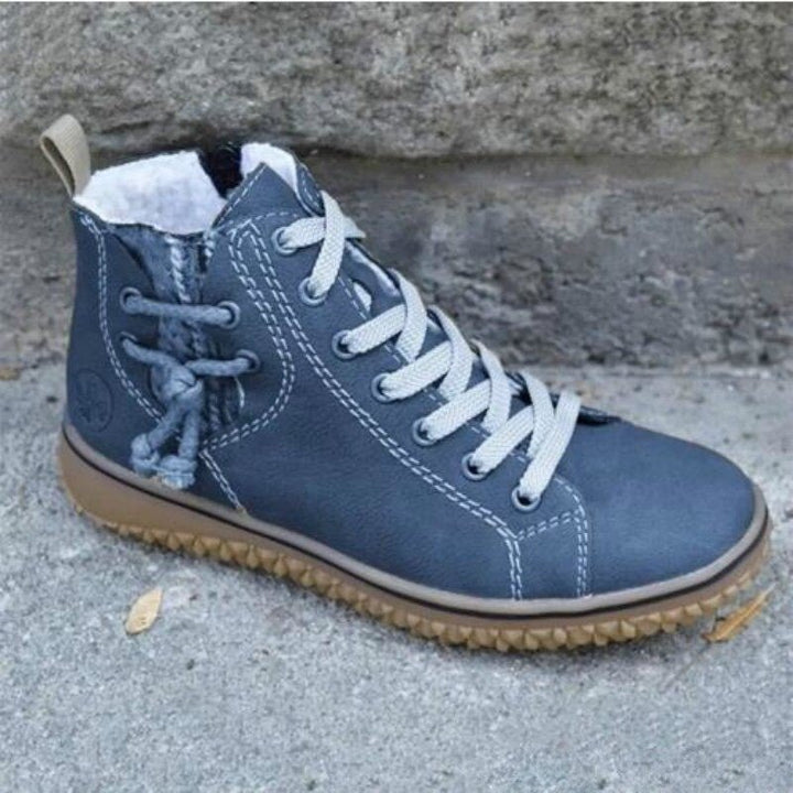 Charmaine | Cozy Lace-Up Ankle Boots
