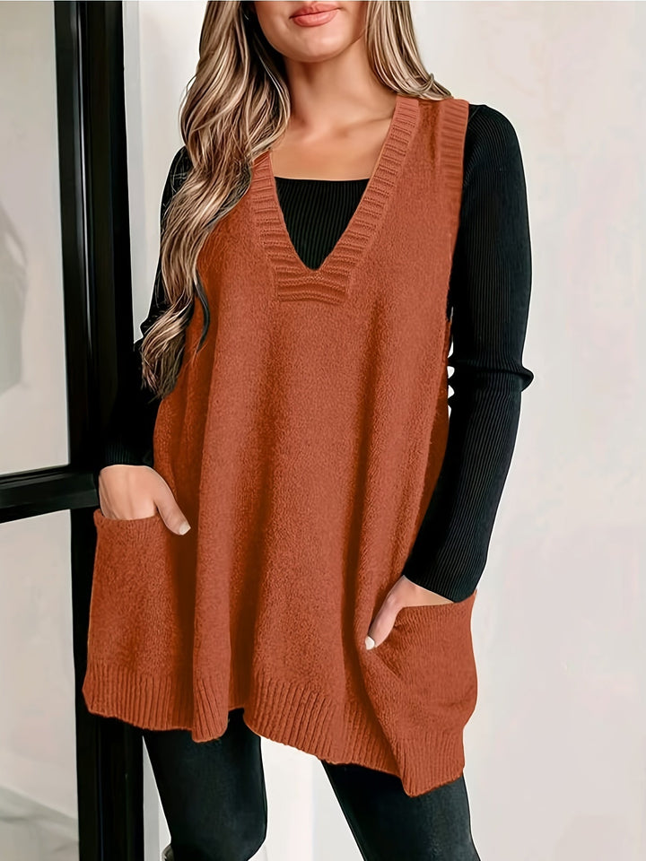 Georgia | Casual V-Neck Vest