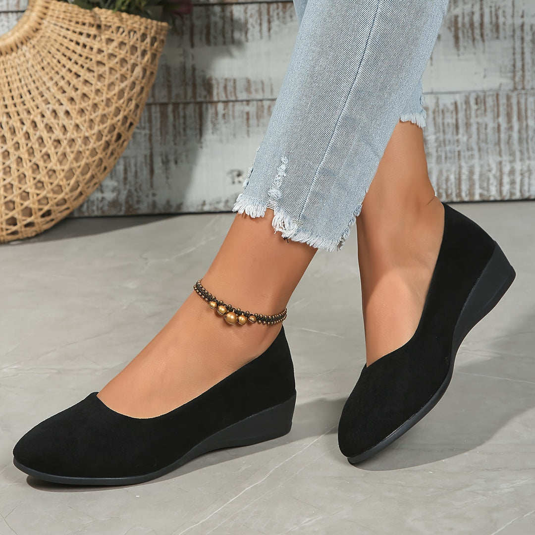 ELLA™ | COMFORTABLE WEDGE BALLET FLATS