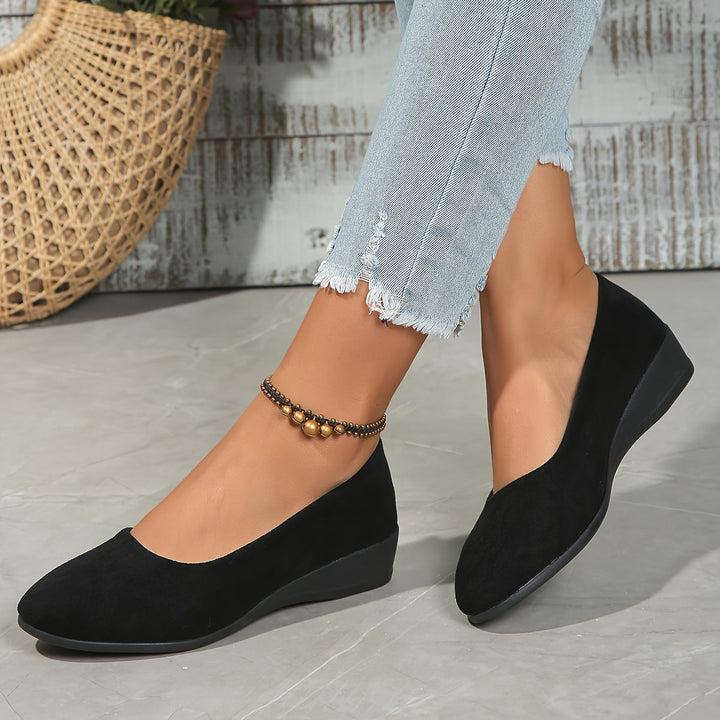 ELLA™ | COMFORTABLE WEDGE BALLET FLATS