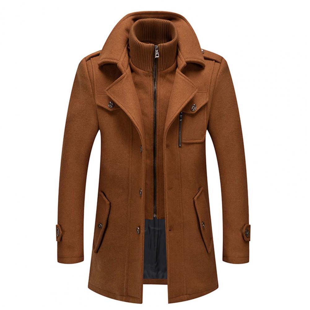 Victor | Modern Double-Layer Overcoat