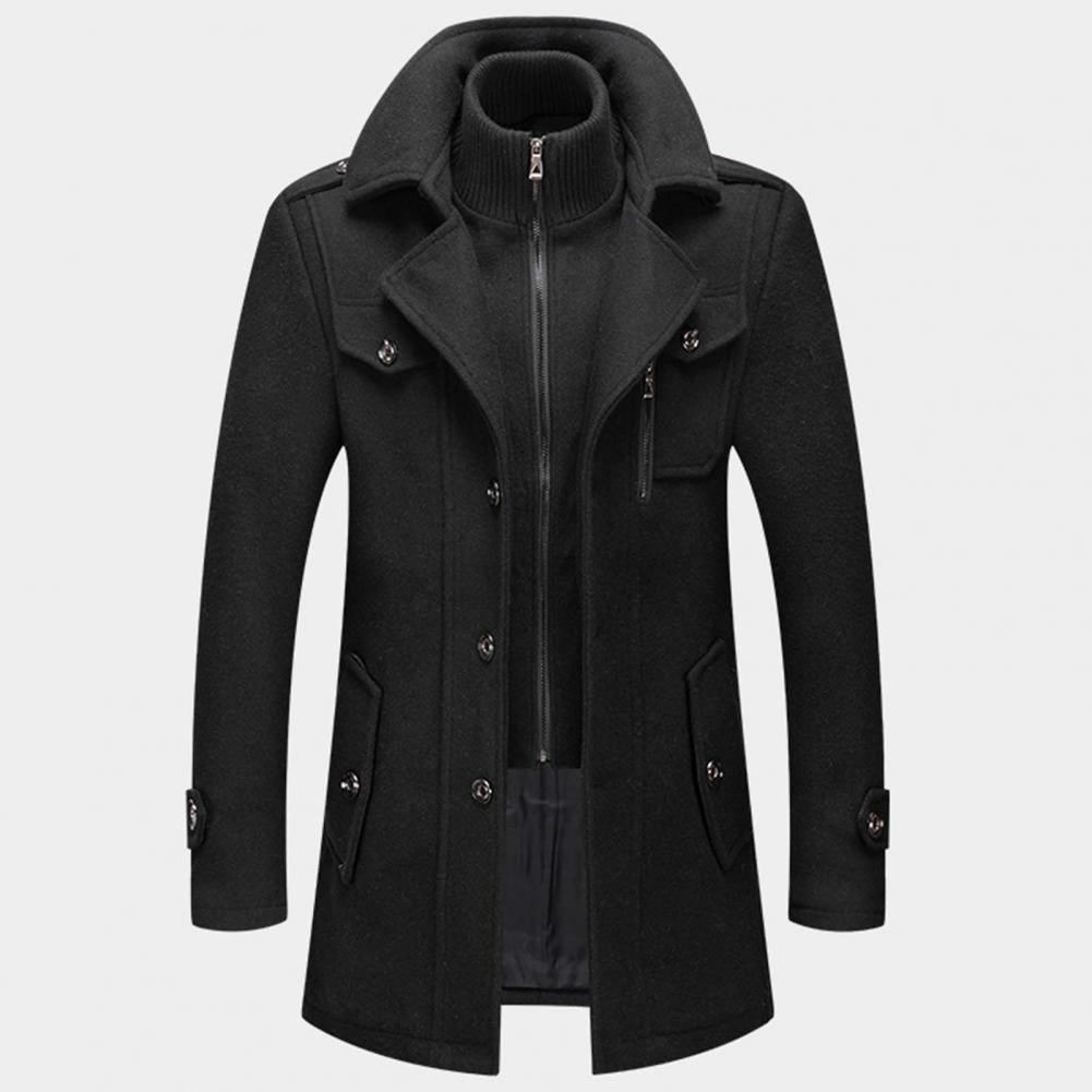 Victor | Modern Double-Layer Overcoat