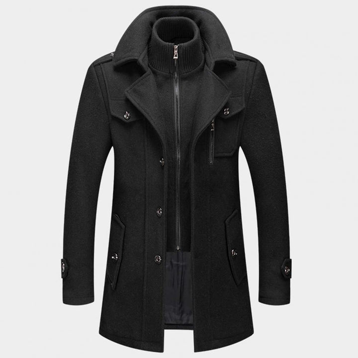 Victor | Modern Double-Layer Overcoat