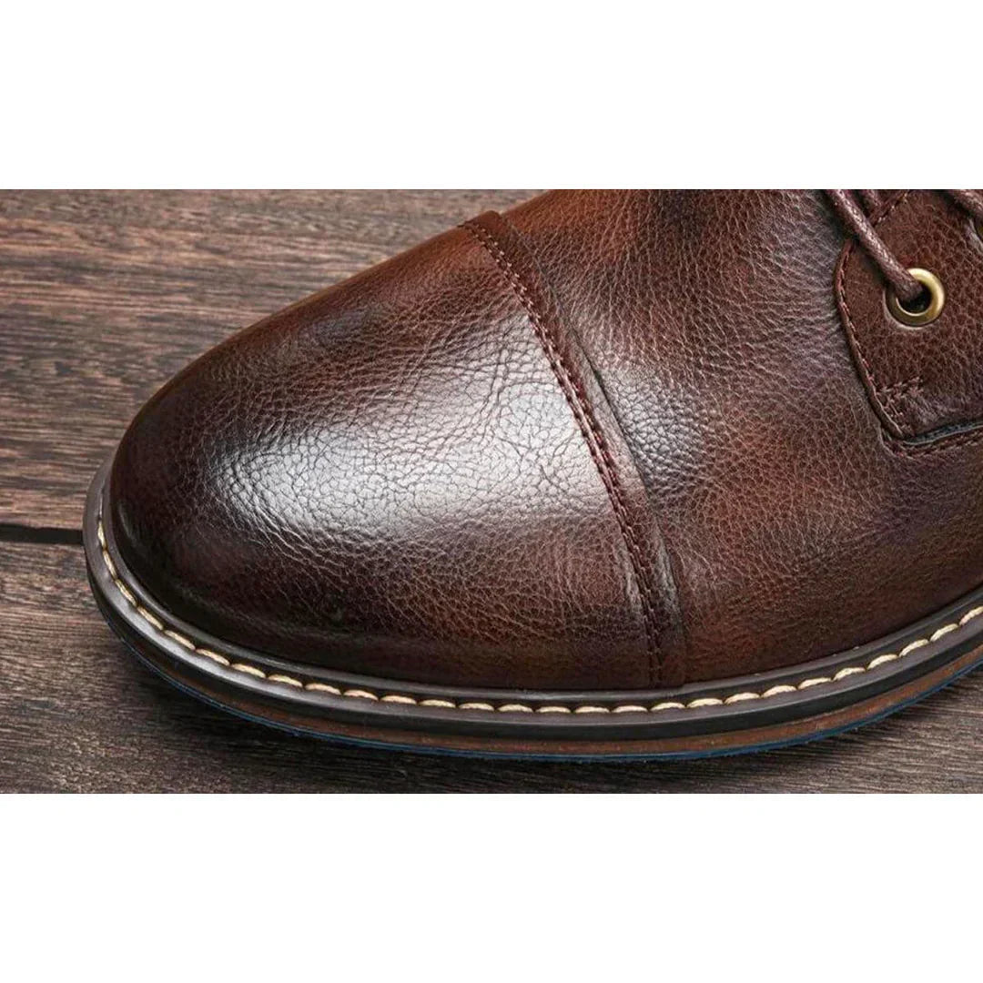 Darwin™ | Leather Oxford Boots