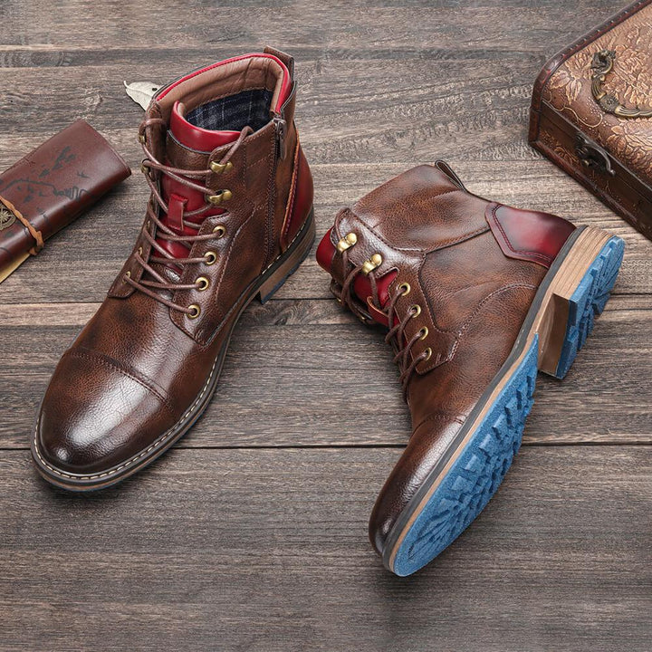 Darwin™ | Leather Oxford Boots