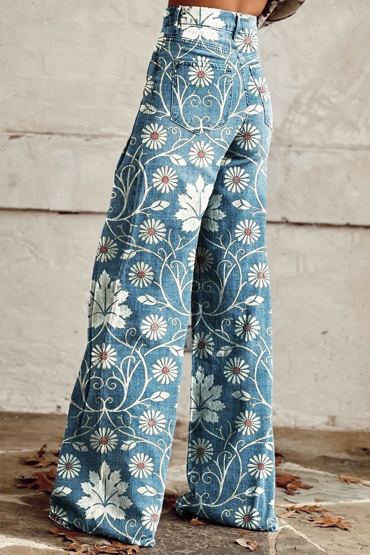 Lily | Boho Trousers in Premium Fabric for an Elegant Look