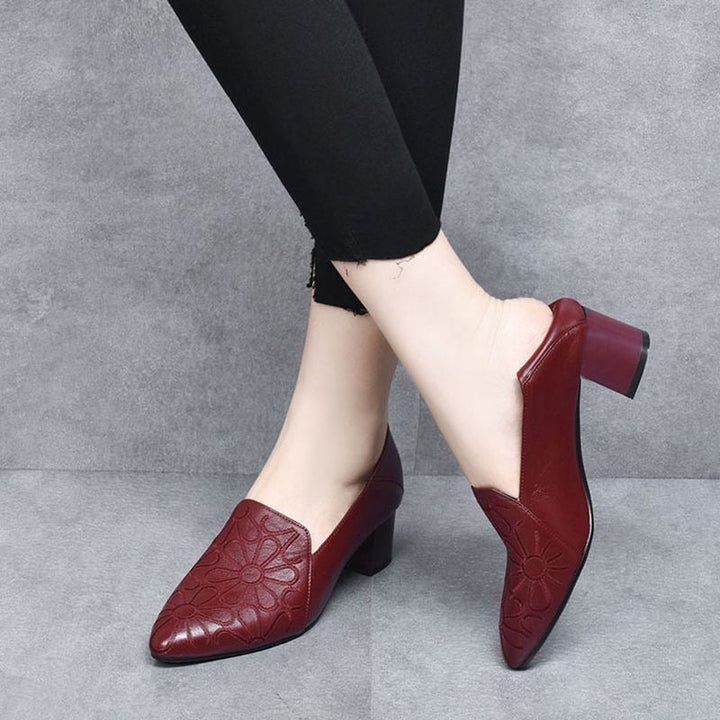 Nora | Elegant Low Heel Shoes