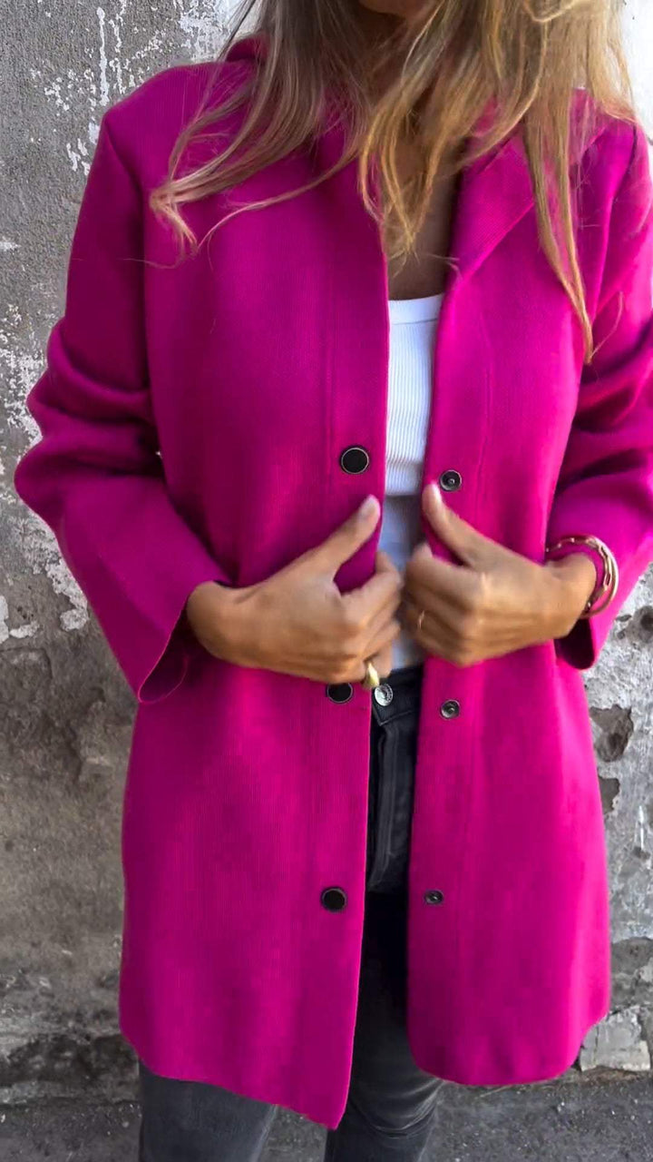 Lisa | Classic Buttoned Coat