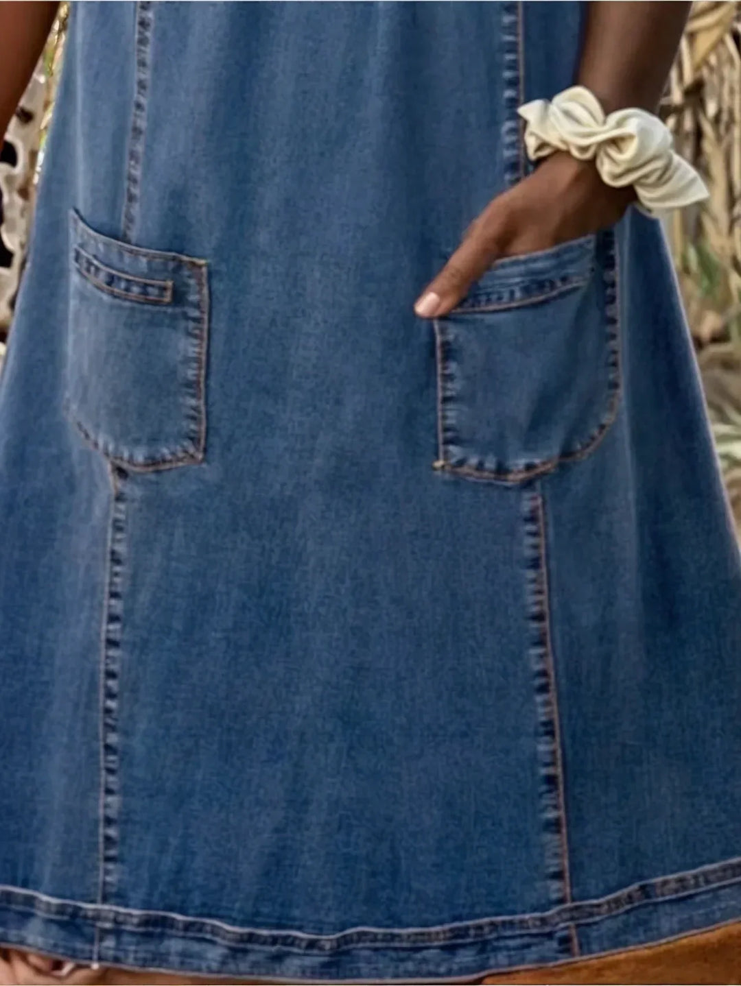 Alison | Soft Denim Dress