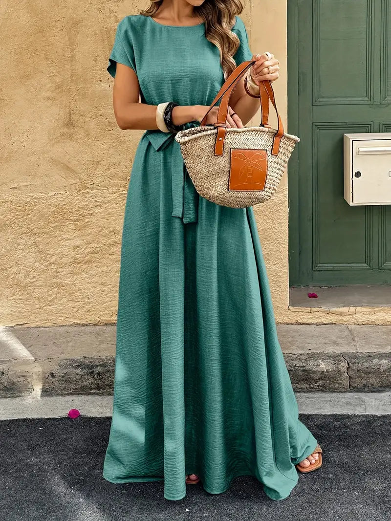 Clara™ | Everyday Drape A-Line Dress