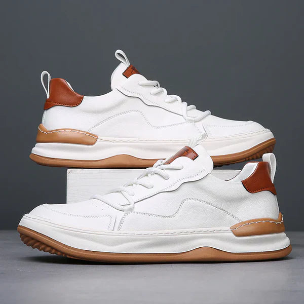 Tony™ | Leather Shoes with Thick Sole Elevated Style