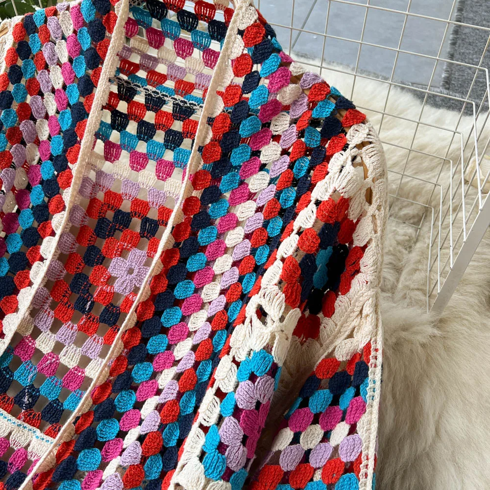 Nova | Geometric Print Cardigan