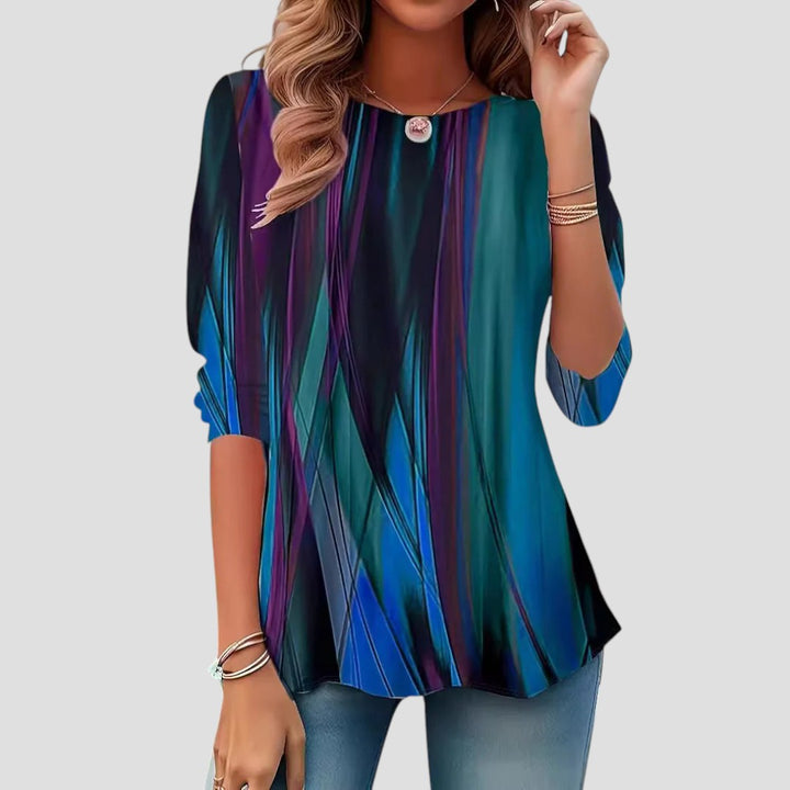 Gabby | Modern Chic Printed Top