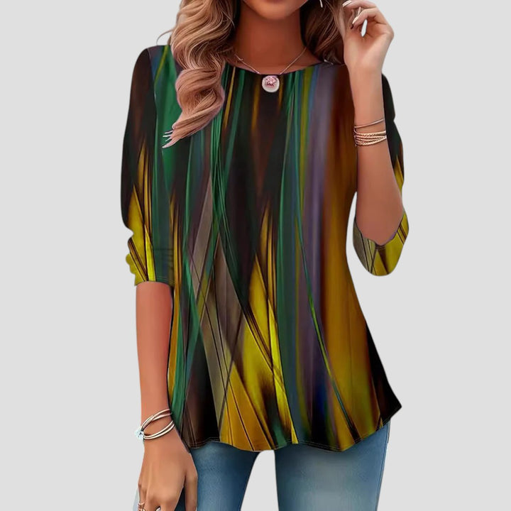 Gabby | Modern Chic Printed Top