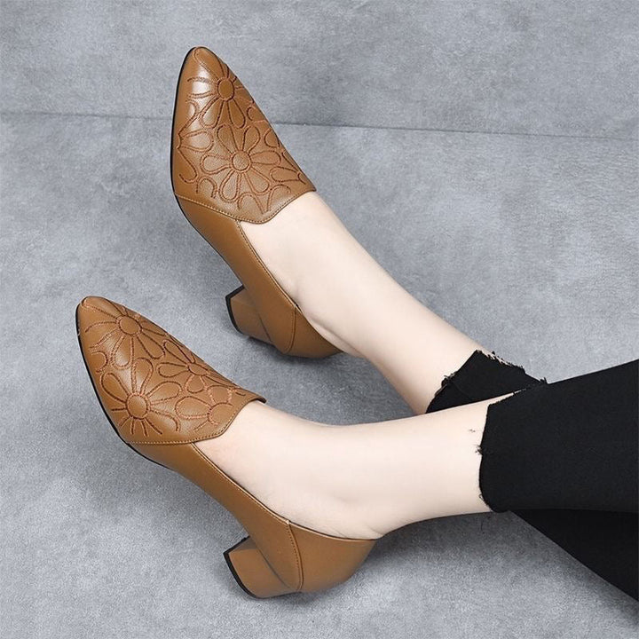 Nora | Elegant Low Heel Shoes