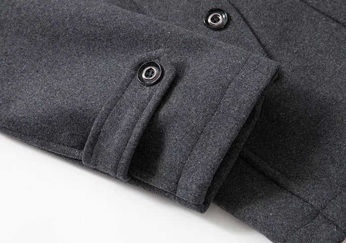 Victor | Modern Double-Layer Overcoat