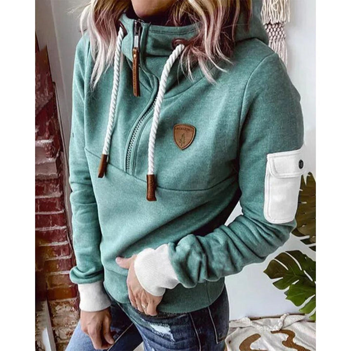 Aby | Casual Zip-Up Hoodie