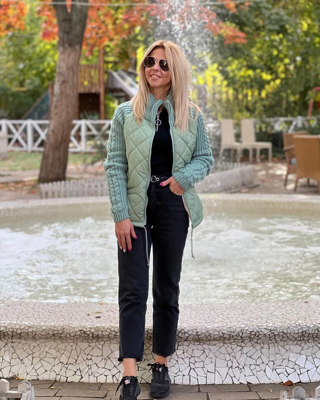 Colette | Quilted Zip-Up Jacket