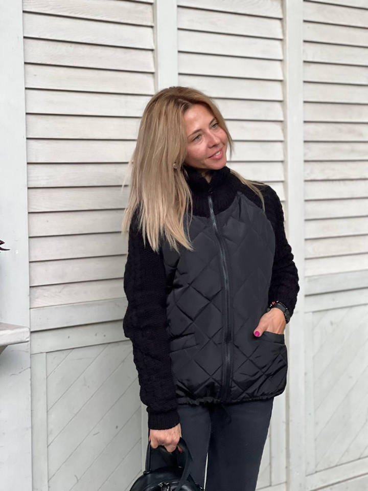 Colette | Quilted Zip-Up Jacket