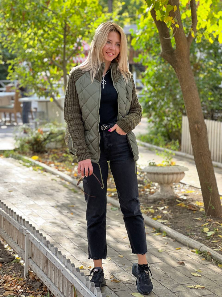 Colette | Quilted Zip-Up Jacket