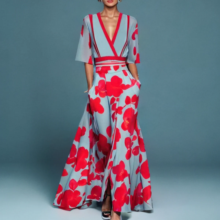 Gemma™ | Luxury Floral Dress
