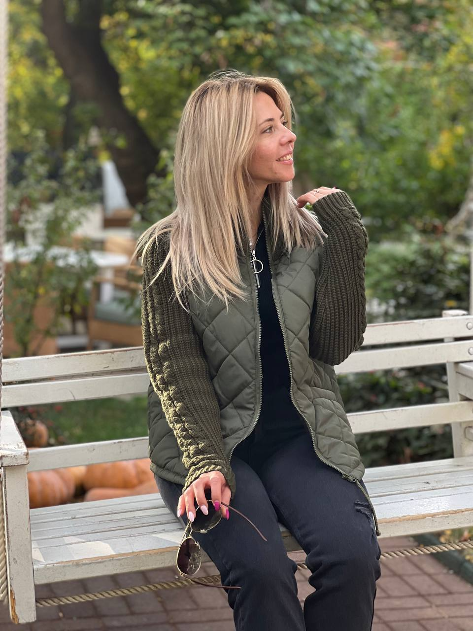 Colette | Quilted Zip-Up Jacket