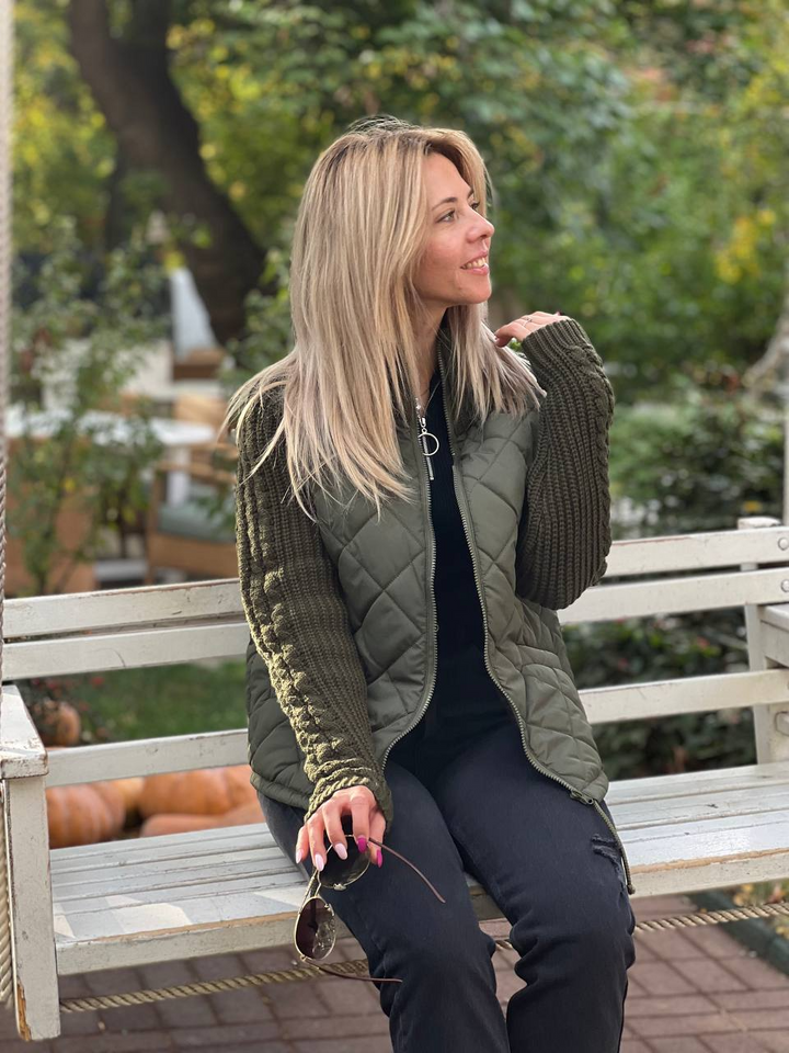 Colette | Quilted Zip-Up Jacket